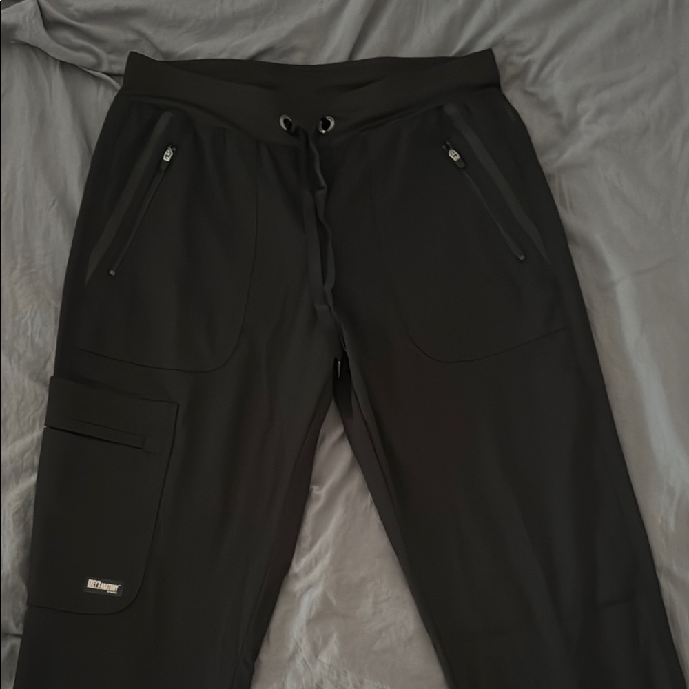 Grey's Anatomy Black Straight Leg Pants